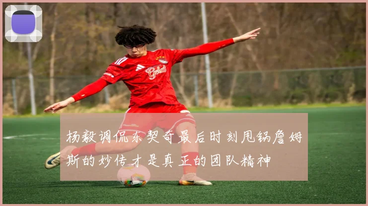 杨毅调侃东契奇最后时刻甩锅詹姆斯的妙传才是真正的团队精神